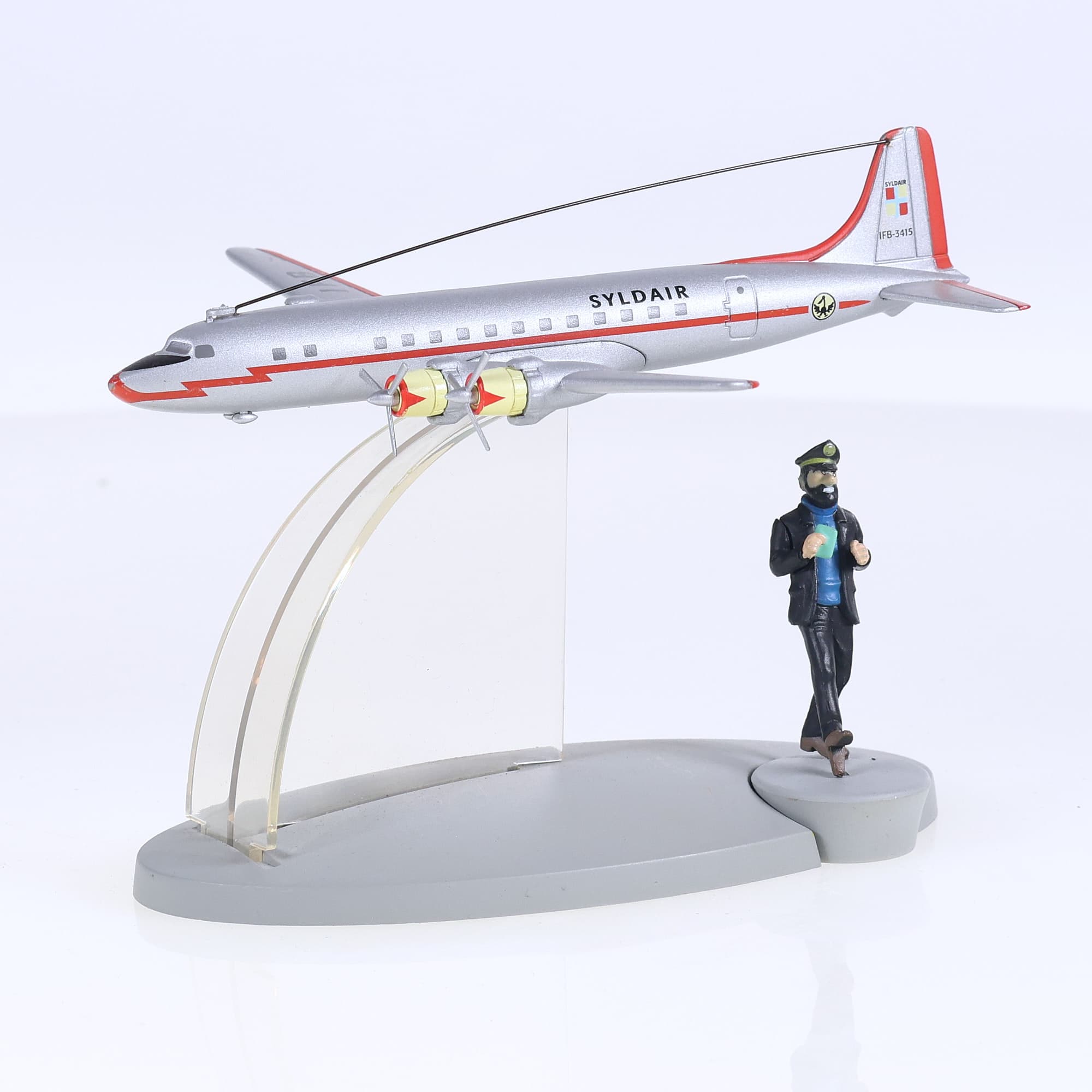 Moulinsart - Tintin - L'avion de la Syldair - Objectif Lune 2014 1/250