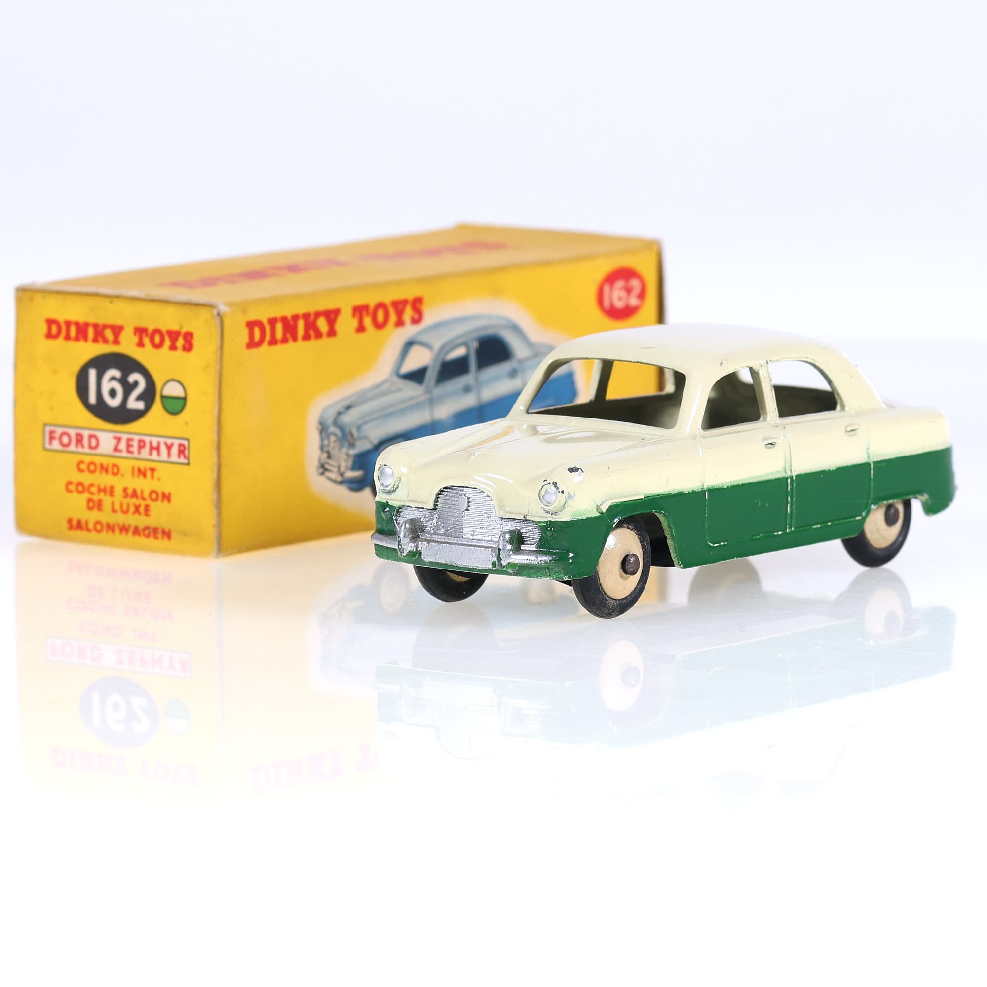 Dinky Toys 162 Ford Zephyr Saloon 1/43 Bicolore avec boîte