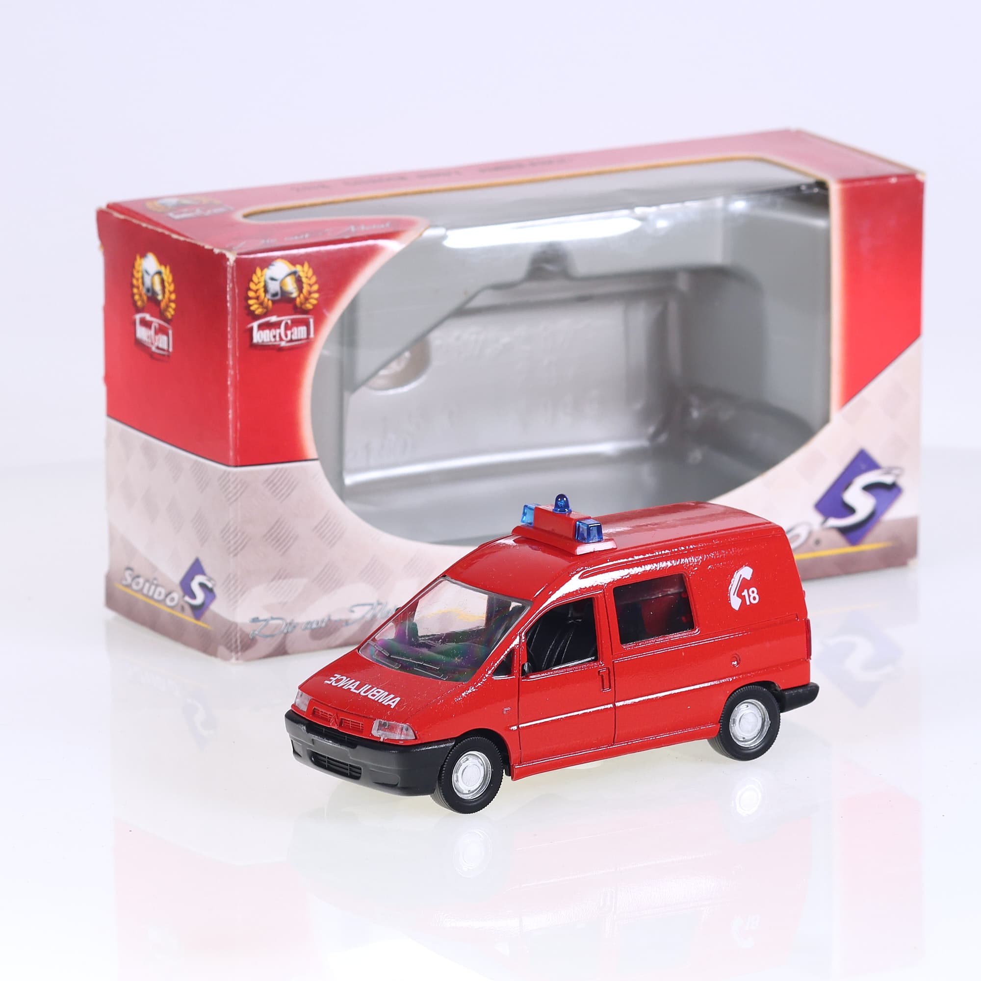 Solido - n°2178 - Citroën Jumpy Ambulance 1/43 avec boîte